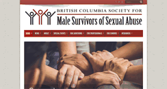 Desktop Screenshot of bc-malesurvivors.com